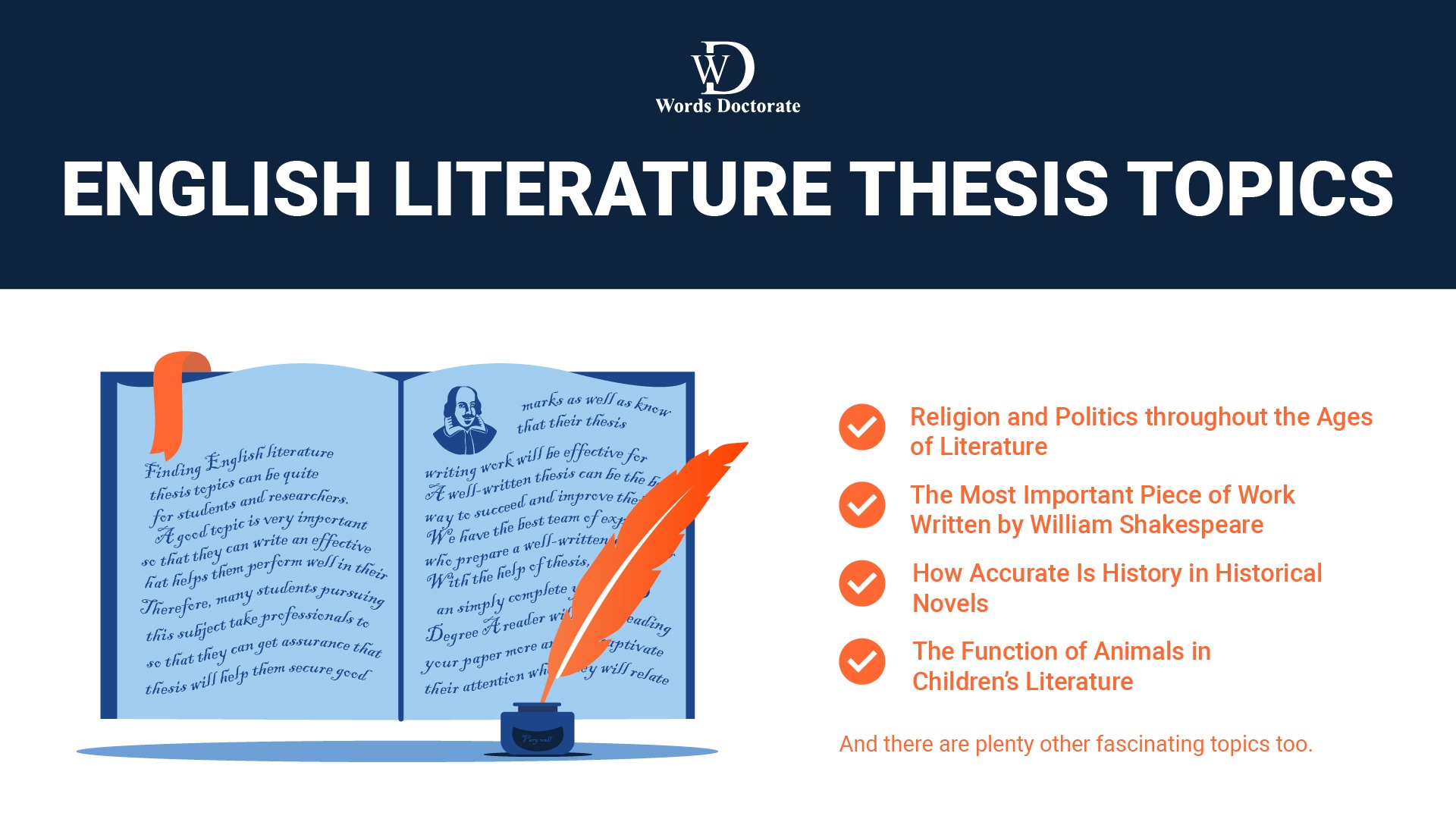 Need to Know English Literature Thesis Topics - Guidance